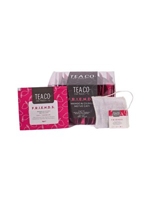 Tea Co - F.R.I.E.N.D.S - Mango Ve Çilekli Meyve Çayı - Sachet Pack - 24Gr 