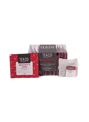 Tea Co - Destıny''S Chaı - Tarçın Ve Karanfilli Siyah Çay - Sachet Pack - 24Gr 