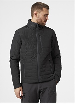 Helly Hansen Füme Erkek Fermuarlı Mont HH CREW INSULATOR JACKET 2.0