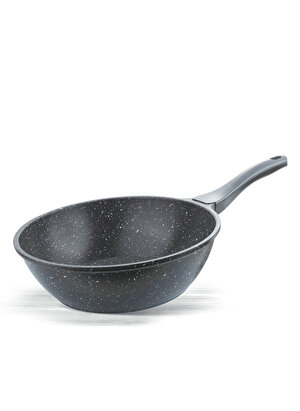 ThermoAD Granit Döküm 28 cm Wok Tava