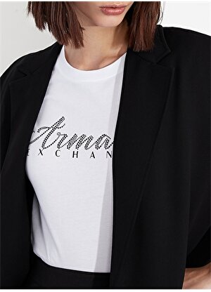 Armani Exchange Beyaz Kadın T-Shirt 8NYT91