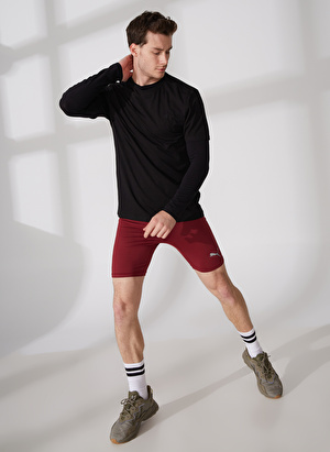 Puma 65592409 Liga Baselayer Short Tight Lastikli Normal Kalıp Düz Bordo ErkekTayt