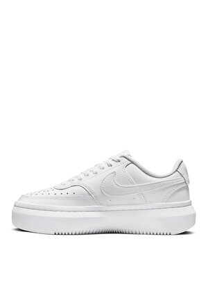 Nike Beyaz Kadın Yüksek Taban Deri Lifestyle Ayakkabı DM0113-100 W NIKE COURT VISION ALTA