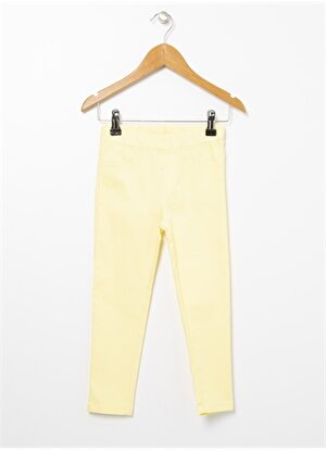 Koton Normal Kalıp Sarı Kız Çocuk Pantolon - 2Ykg47555Ow  
