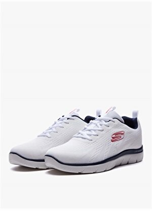 Skechers Beyaz - Lacivert Erkek Lifestyle Ayakkabı 232395TK WNV SUMMITS