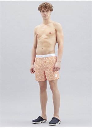 Skechers Sarı Erkek Şort Mayo S221082-200 Swim 5 inch Swimshort