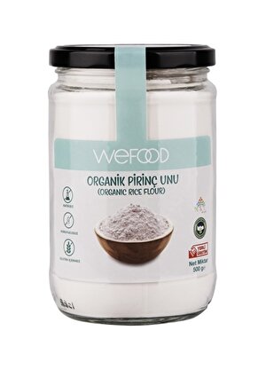 Wefood Organik Glütensiz Pirinç Unu - 500