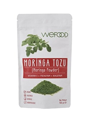 Wefood Moringa Tozu - 100 Gr