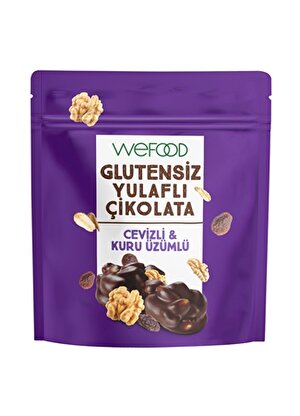 Wefood Glütensiz Yulaflı & Cevizli Çikolata  40 Gr