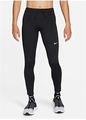 Nike Normal Bel Tights Fit Düz Siyah Erkek Tayt - CZ8830-010 Nike Dri-Fit Challenger