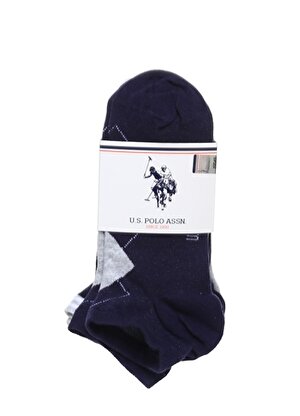 U.S. Polo Assn. 5'li Lacivert Erkek Çorap 5'Lİ PAKET