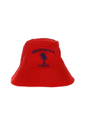 Aeropostale Kırmızı Bucket Şapka 22KP-03