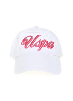 U.S. Polo Assn. Beyaz Kız Çocuk Nakışlı Şapka DELLGIRL    