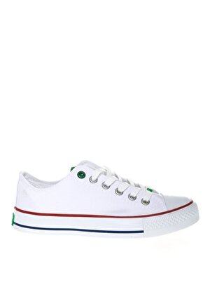 Benetton Beyaz Kadın Sneaker - Bn-30196   