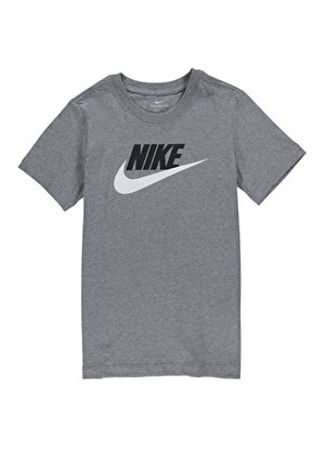 Nike Çocuk Gri Baskılı T-Shirt AR5252-091  