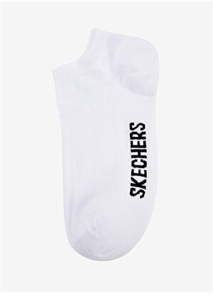 Skechers Unisex Beyaz Çorap S212505-100 U Low Cut Single Sock   