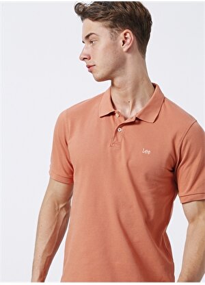 Lee Açık Turuncu Erkek Polo T-Shirt L65CQSUK_ Polo T-shirt