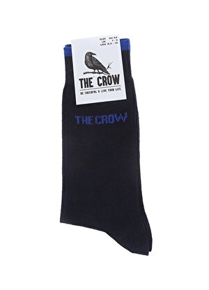 The Crow Lacivert Unisex Soket Çorap SPARTACUS