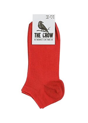 The Crow Kırmızı Unisex Çorap