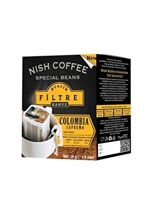 Nish Pratik Filtre Kahve Kolombiya