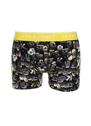 Jack & Jones 12225697_Jaclittle Trunks Try  Normal Bel  Desenli Çok Renkli Erkek Boxer