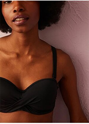 Penti PL7WDCPG22IY    Düz Siyah Kadın Bikini Üst
