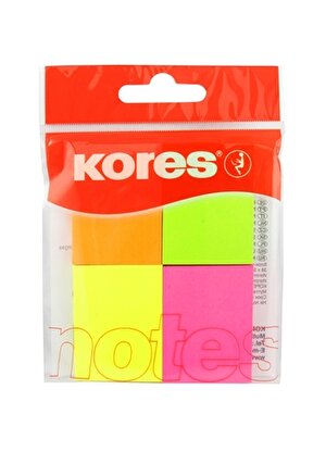 Kores Çok Renkli Çocuk Not Kağıdı  Not Kağıdı 40x50mm    