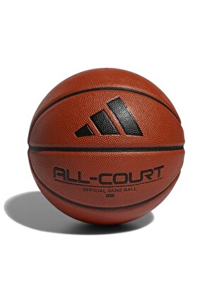 adidas Siyah - Turuncu Unisex Basketbol Topu HM4975 ALL COURT 3.0   