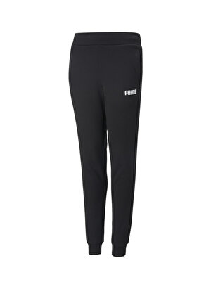 Puma Siyah Kız Çocuk Lastikli Uzun Düz Eşofman Altı 84759201 Girls ESS Sweat Pants FL c  