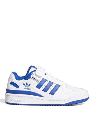 adidas Beyaz - Mavi Erkek Çocuk Basketbol Ayakkabısı FY7974 FORUM LOW J