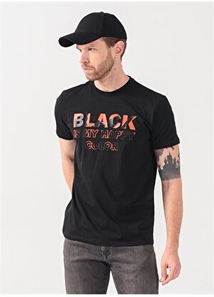 Fabrika Sports O Yaka Düz Siyah Erkek T-Shirt BARCO