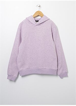 Lmtd Lila Kız Çocuk Uzun Kollu Rahat Sweatshirt NLFOPAL LS SWEAT W. HOOD   