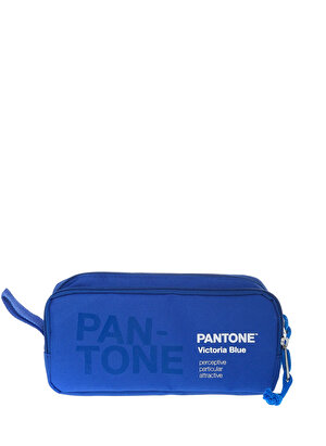 OVER-Q Mavi Erkek Çocuk Kalem Çantası PANTONE 76569     