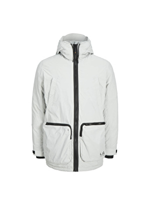 Jack & Jones Gri Erkek Mont 12215407_JCOMOTION PARKA