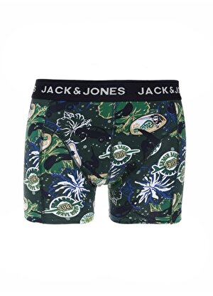 Jack & Jones Koyu Yeşil Erkek Boxer 12225097_JACCAR TRUNK TRY