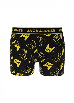 Jack & Jones Siyah Erkek Boxer 12225104_JACHUGO DOG TRUNK TRY