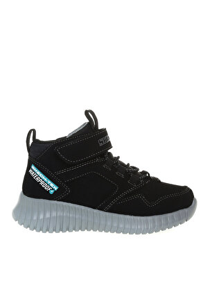 Skechers Siyah - Gri Erkek Çocuk Bot 97895L BLK ELITE FLEX     