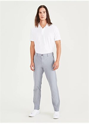 Dockers Orta Bel Slim Paça Slim Fit Gri Erkek Pantolon A1419-0007
