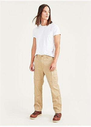 Dockers Orta Bel Straight Paça Straight Bej Erkek Pantolon A1722-0001