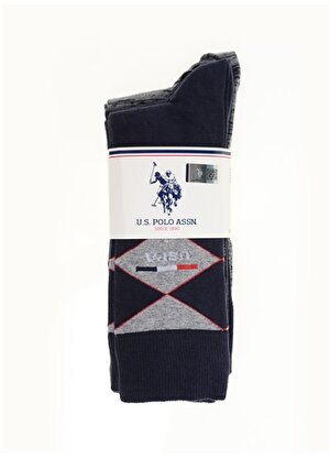 U.S. Polo Assn. Lacivert Erkek Çorap GEUS-SK22.VR033