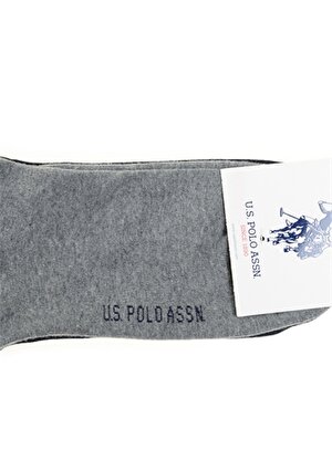 U.S. Polo Assn. Gri Melanj Erkek Çorap JAMES-SK22-2.VR086