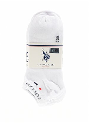 U.S. Polo Assn. Erkek Beyaz Çorap JAMES-SK22-5.VR013   