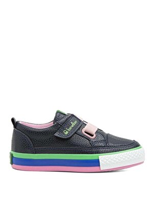 Benetton Siyah - Yeşil Erkek Çocuk Günlük Ayakkabı BN-30441 