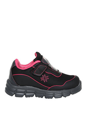 Buckhead Siyah - Fuşya Kız Çocuk Sneaker BUCK4179 NEO     