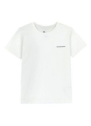 Skechers Beyaz Kadın T-Shirt