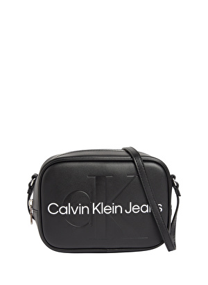 Calvin Klein 13 x 18 x 7 cm Siyah Kadın Çapraz Çanta K60K610275BDS