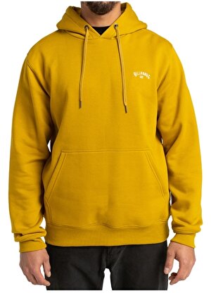 Billabong Sarı Erkek Kapüşonlu Sweatshirt F1FL12 ARCH PO