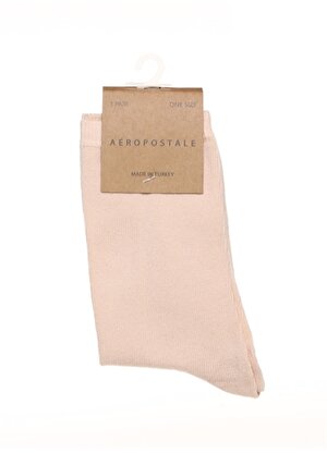 Aeropostale Bej Kadın Soket Çorap MHLSOKET01