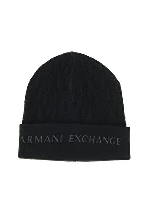 Armani Exchange Siyah Erkek Bere 954660 00020-NERO