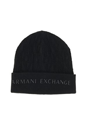 Armani Exchange Siyah Erkek Bere 954660 00020-NERO
